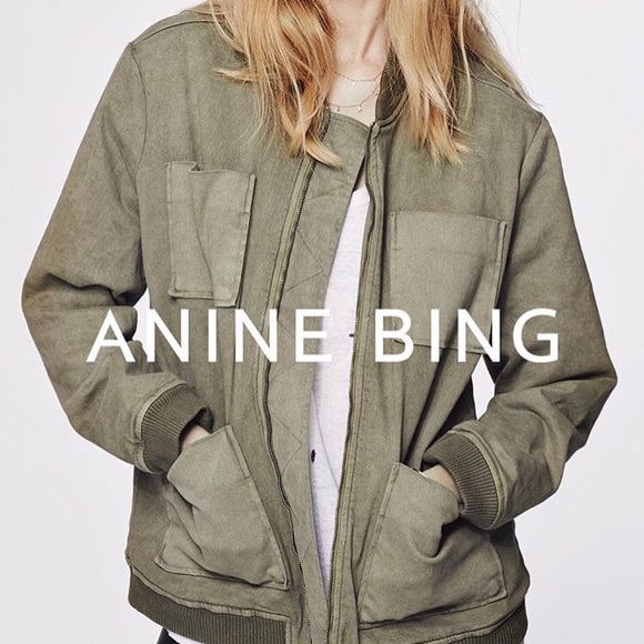 anine bing bomber jacket